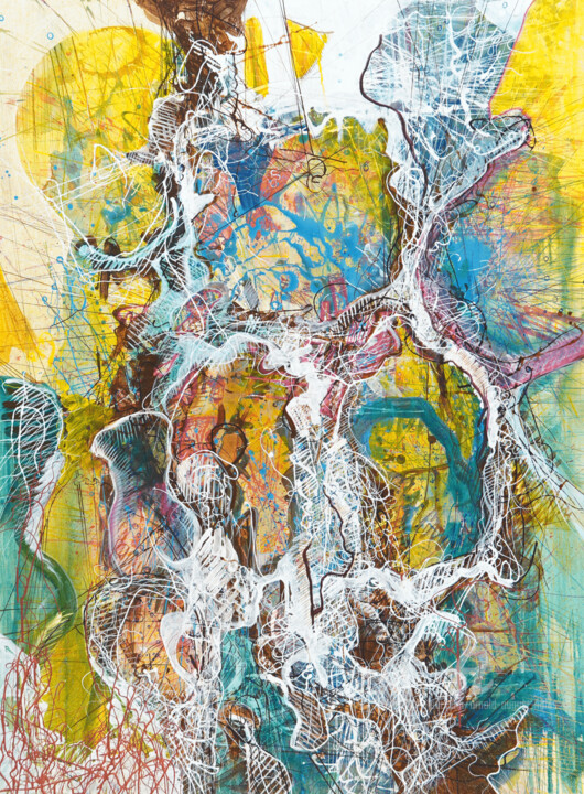 Untitled 绘画, 55.1x39.4 in