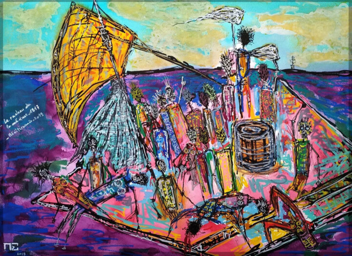 图画,  14.2x19.7 in 