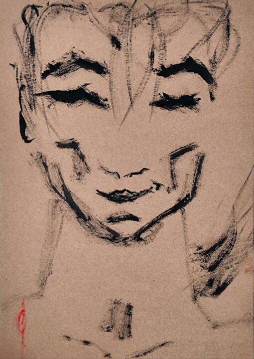 图画,  11.7x8.3 in 