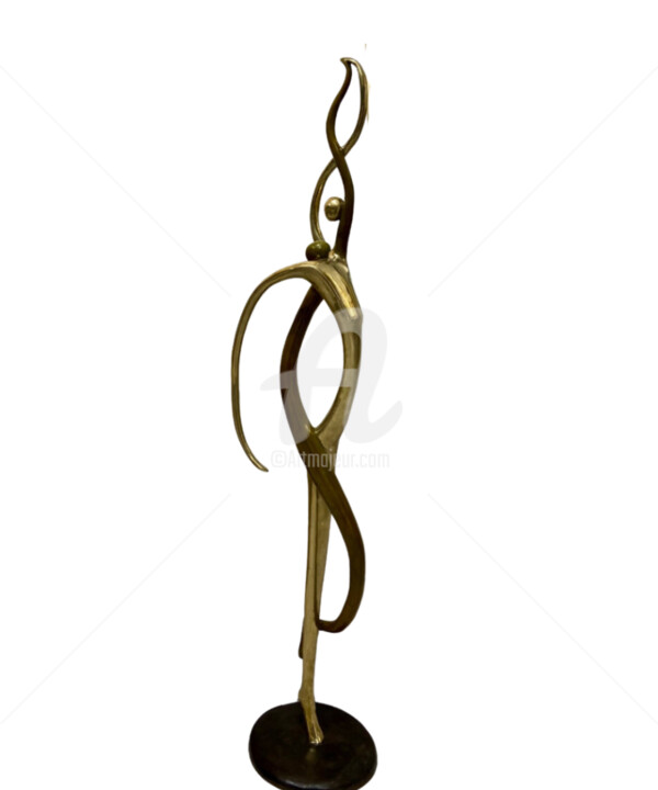 Grand entrelacs mouvement perpétuel Scultura, 74,8x13,8 in