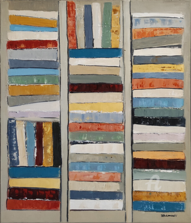 Entre les lignes Картина, 25,6x21,3 in