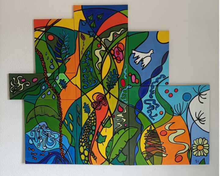 Картина,  47,2x59,1 in 