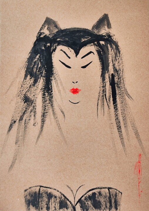 Ne fâchez pas votre femme 图画, 11.7x8.3 in
