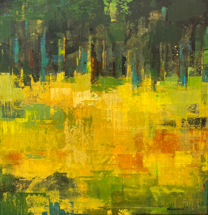 Pittura,  27,2x27,2 in 