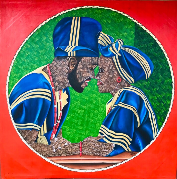 Pittura,  48x48 in 