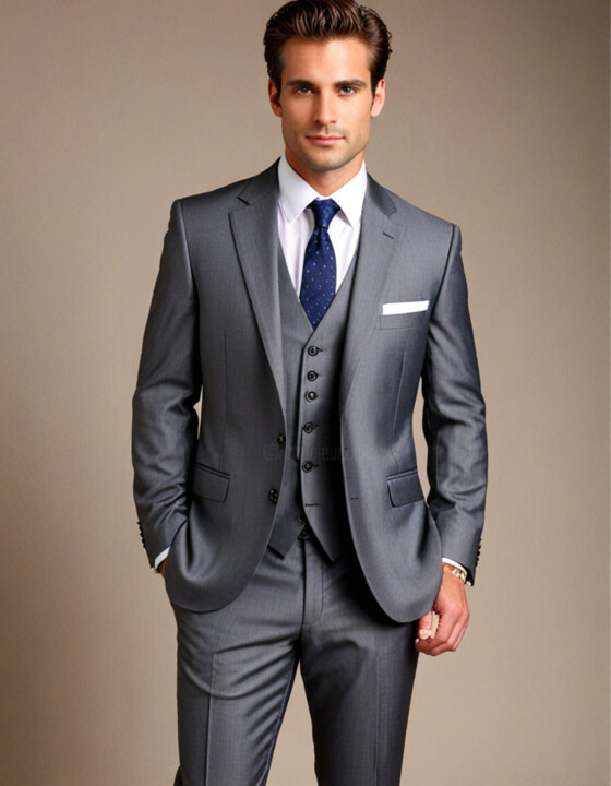 Man in suit 2 数字艺术