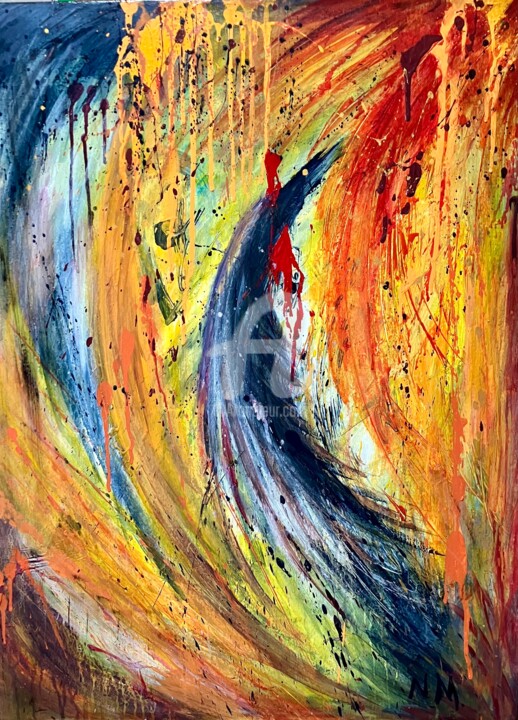 绘画,  30.5x23 in 