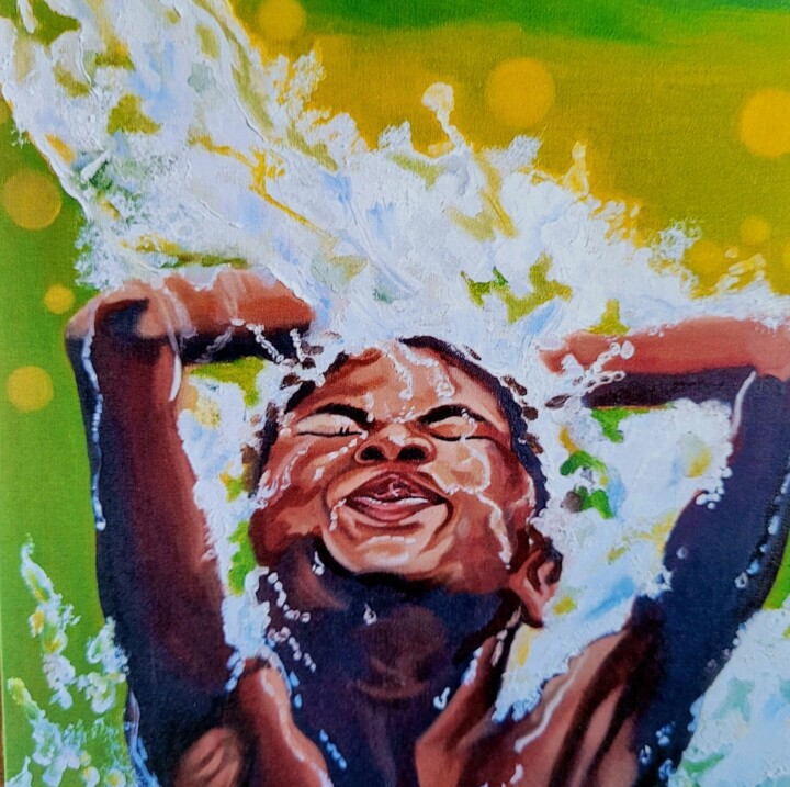 Bruist 绘画, 23.6x23.6 in