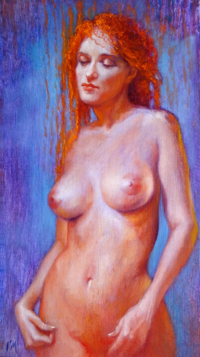 🌺 Offensive de Charme 🌺 Charm Offensive 绘画, 20.7x11.6 in