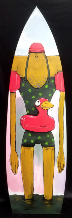 La planche Schilderij, 63,4x18,9 in