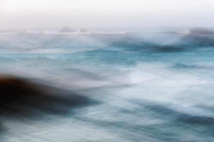 Misty Morning at the Sea Фотография, 19,7x29,9 in