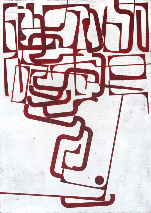 Patternstory 10. 绘画, 27.6x19.7 in