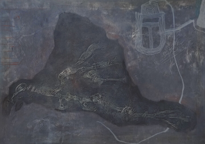 绘画,  44.1x63.8 in 