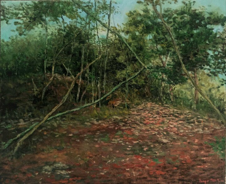 Where the Wind Blows 绘画, 19x23 in