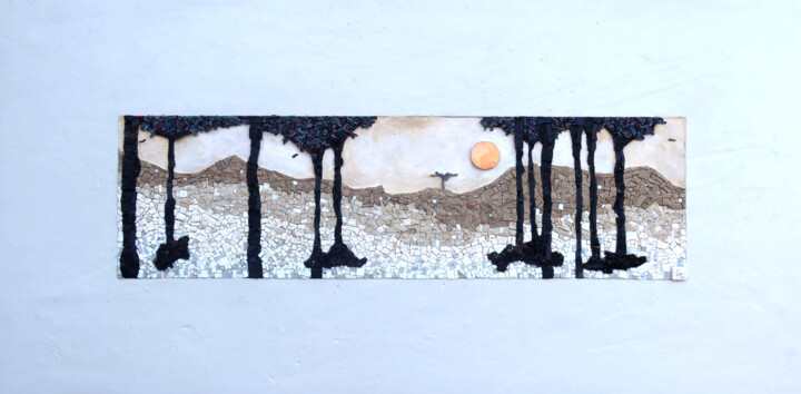 ELOGE DE L'HIVER 雕塑, 43.3x19.7 in