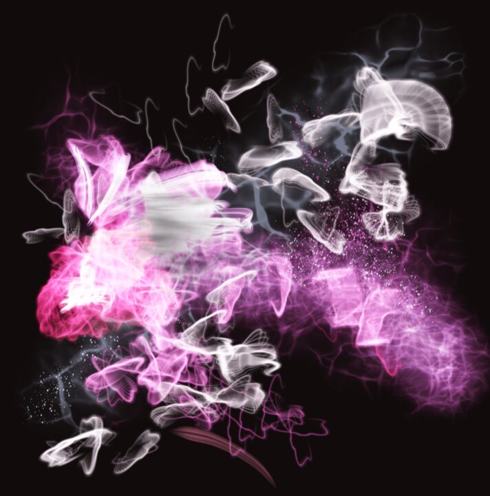 Fantasy Butterflies abstract painting - let your dreams fly 数字艺术