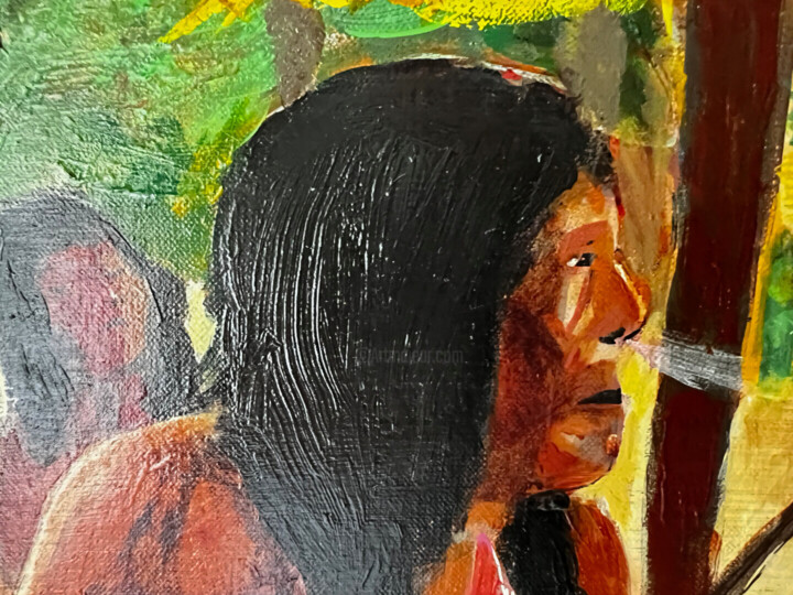 Arrière de l'œuvre