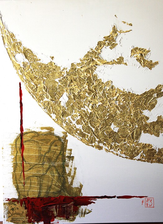 enfin se poser 绘画, 31.5x23.6 in