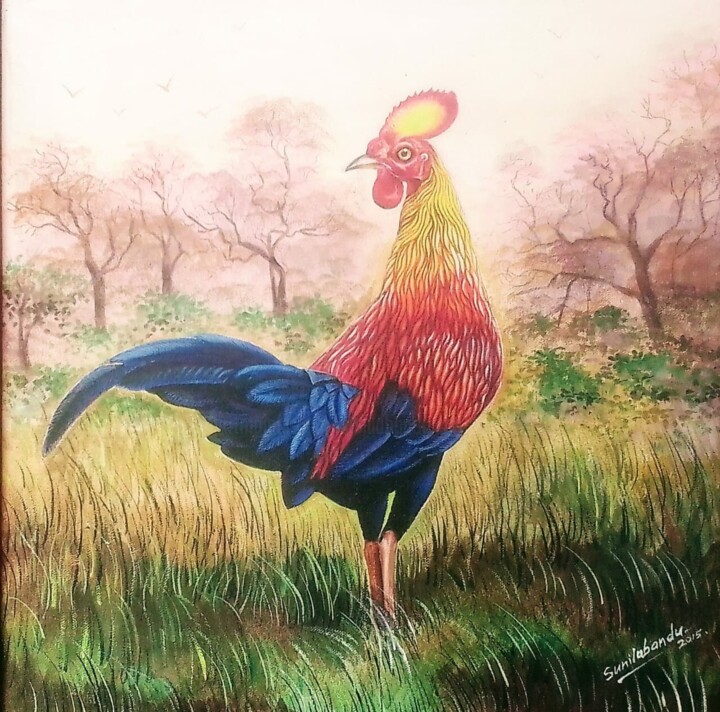 绘画,  16x16 in 