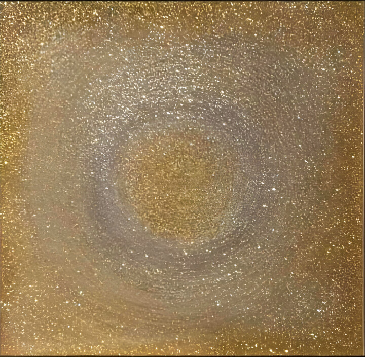 Painting titled "Tempesta lunare" by X_píró, Original Artwork, Resin