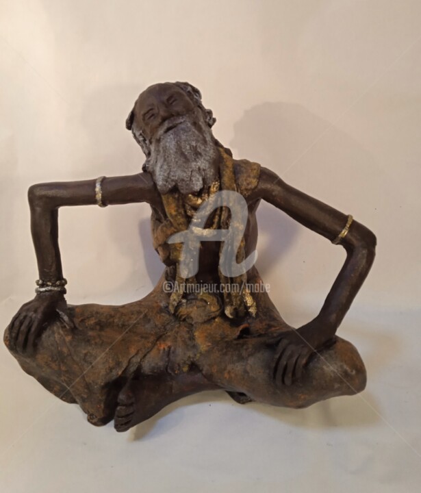 Sadu 5/8 雕塑, 9.8x9.8 in