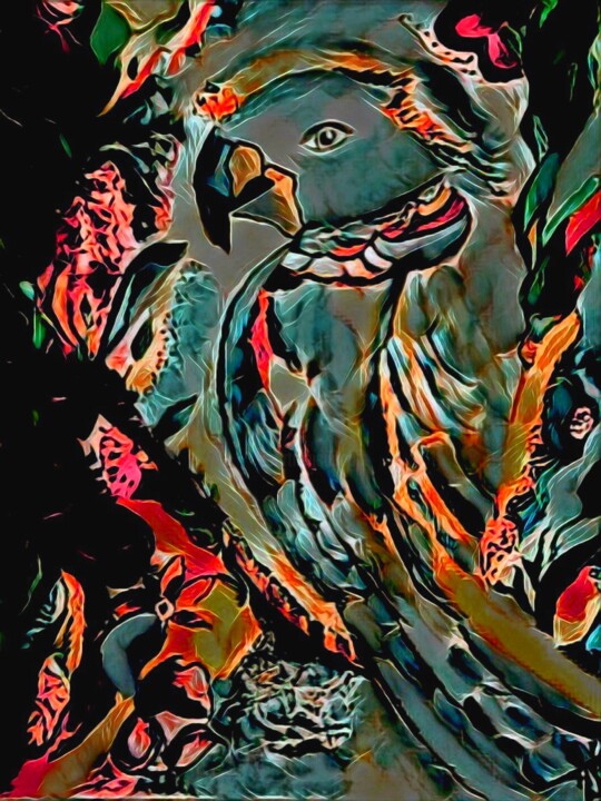 Jungle Gem Tablo, 20x16 in