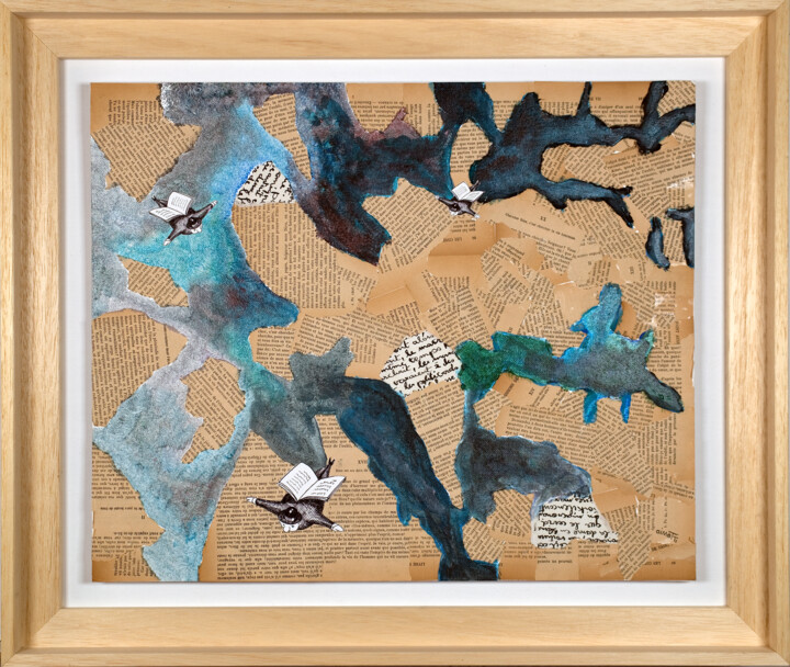 La déchirure 绘画, 15x18.1 in