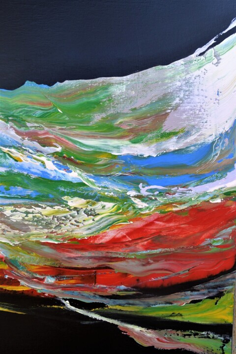 Artwork's surface or texture
