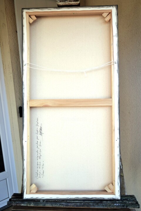 Back of the work