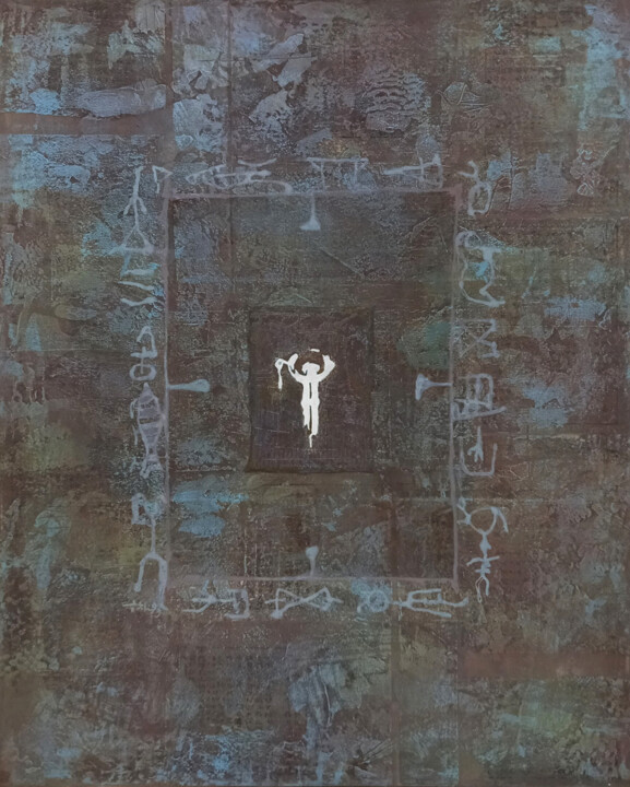 Before civilization Ⅲ 미술작품, 63.8x44.1 in