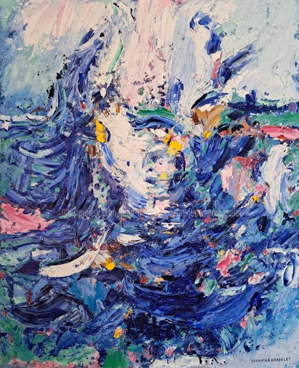 Peinture intitulée "Emotion" par Jean-Marc Chapelet (jeanmarchapelet), Œuvre d'art originale, Huile