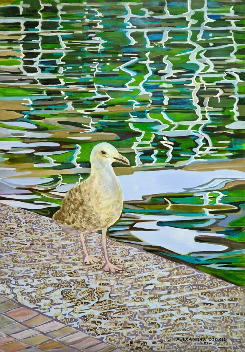 Summer reflections No.2 Pittura, 39,4x27,6 in