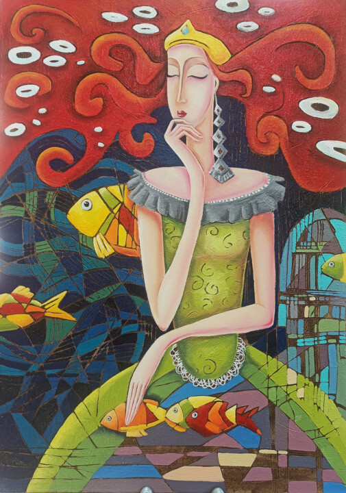 绘画,  27.6x19.7 in 
