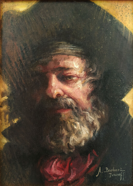 绘画,  13.8x10.6 in 
