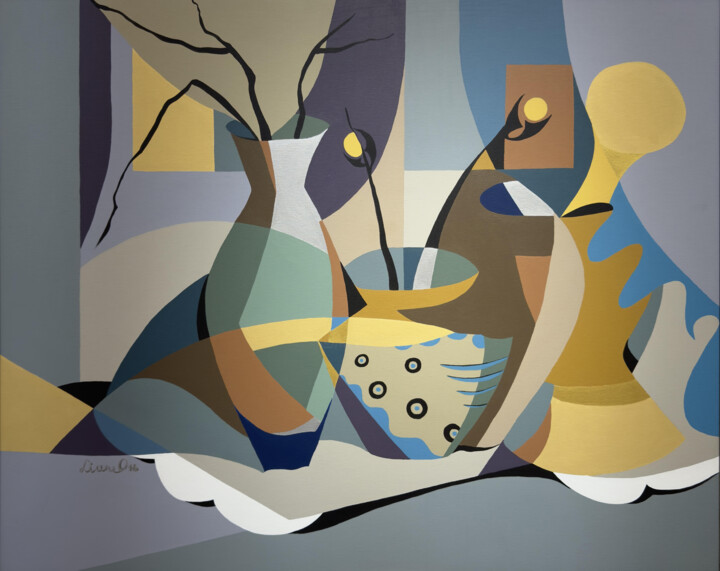 Symphony of Shapes 绘画, 31.5x39.4 in