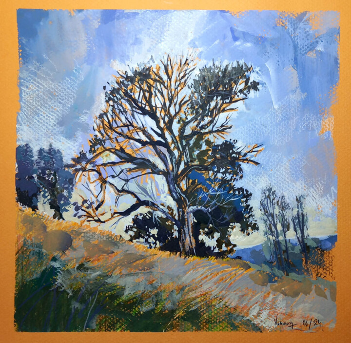 Painting,  7.9x7.9 in 