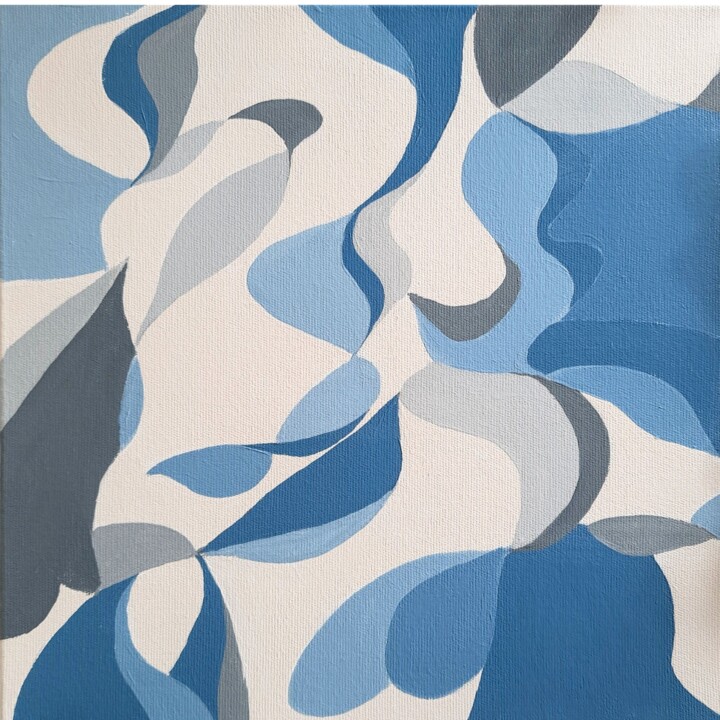 绘画 标题为“Oscillation” 由Fineartderya, 原创艺术品, 丙烯