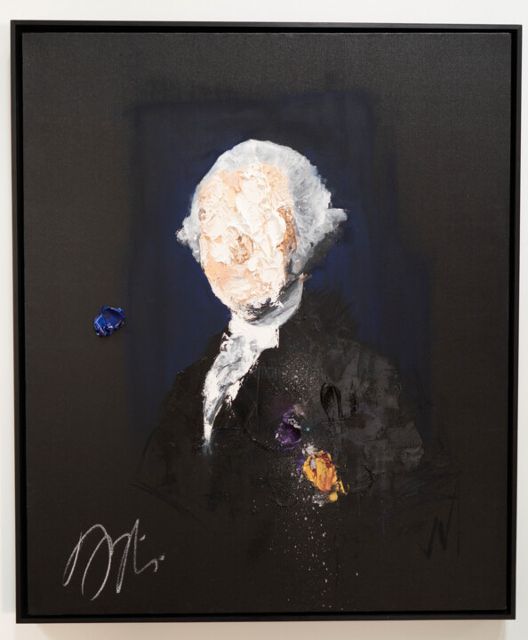 "George Washington" F20 绘画, 28.6x23.9 in