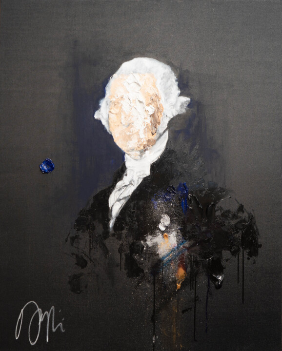 George Washington. 绘画, 39.4x31.6 in