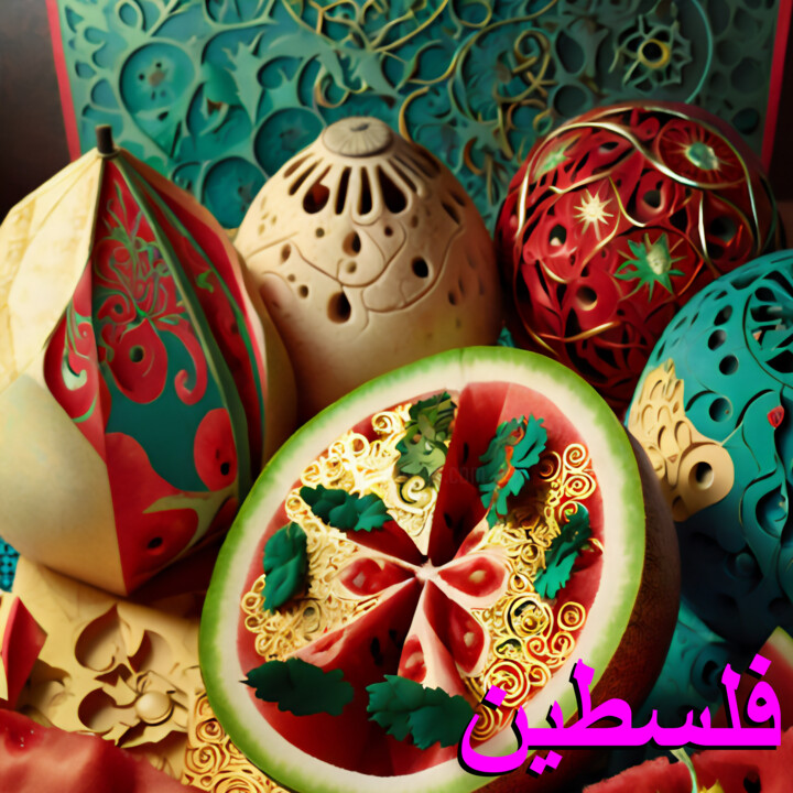 Postcard from Palestine II 数字艺术