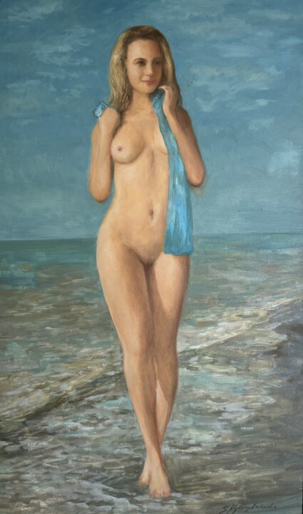 Breeze 绘画, 43.3x27.6 in