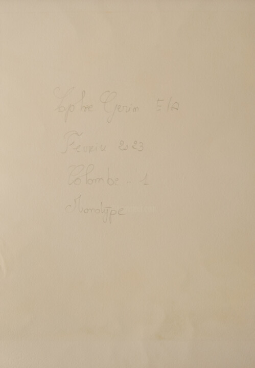 Arrière de l'œuvre