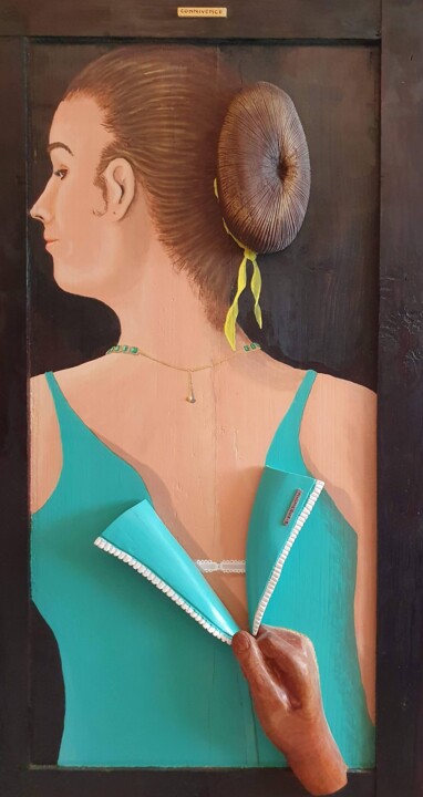 绘画,  27.6x15.8 in 