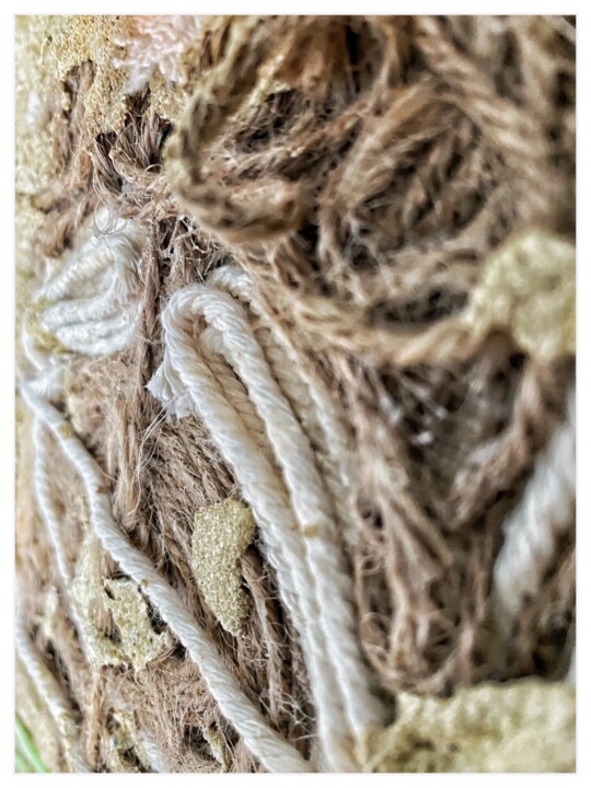 Artwork's surface or texture