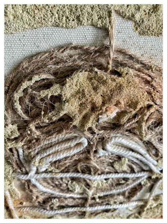 Artwork's surface or texture