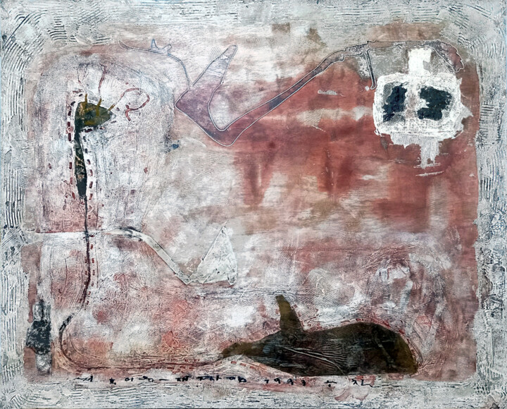 Before and after - Re-organization 绘画, 48x59.1 in