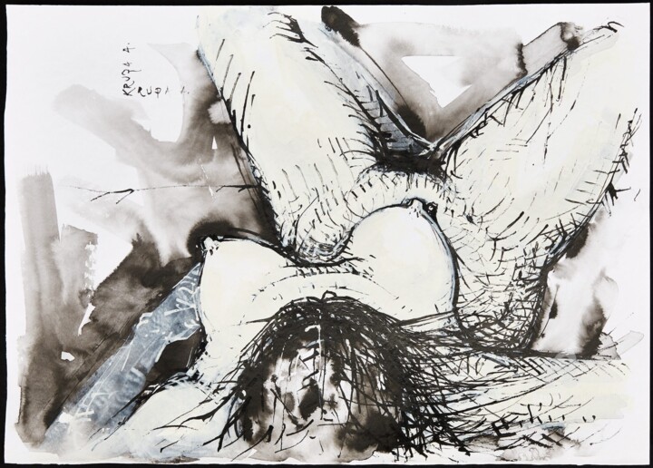 From a bird perspective Картина, 13,8x19,7 in
