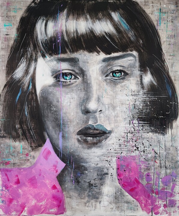 Deep Soul 绘画, 47.2x39.4 in