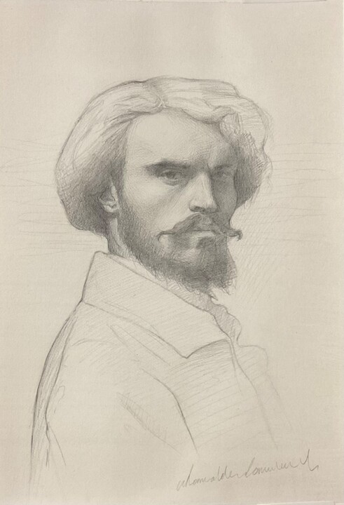Drawing,  10.2x7.1 in 