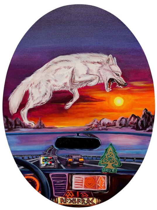 Betray the sun 绘画, 31.5x23.6 in